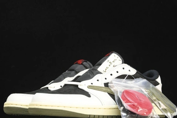 Rep EP Scott DZ4137-106 OG Retro 1 Olive Jordan Low Travis SP 1220